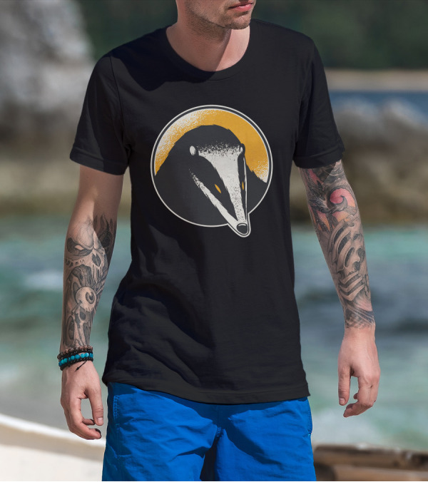 Badger Animal Circular T-Shirt