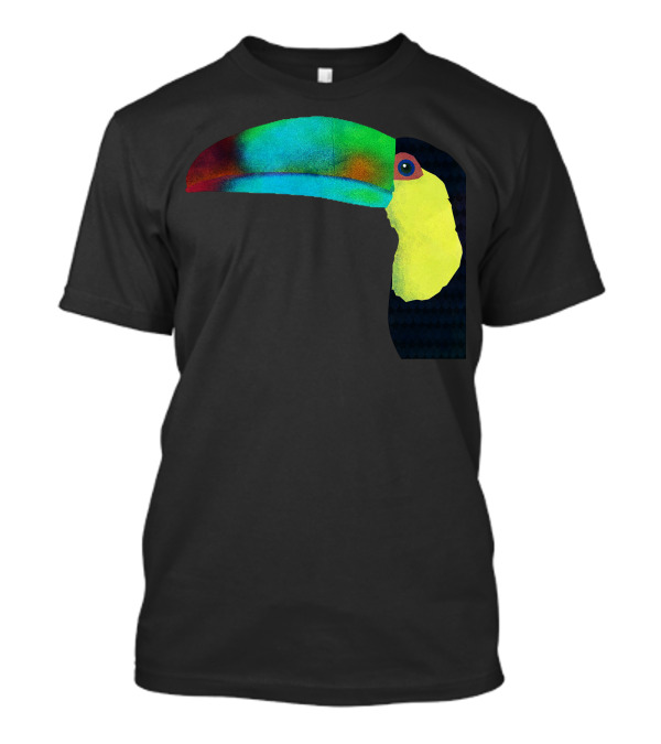 A Vibrant Rainbow Toucan T-Shirt