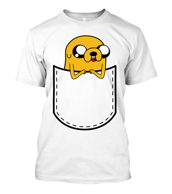 Adventure Time Jake In Pocket T-Shirt