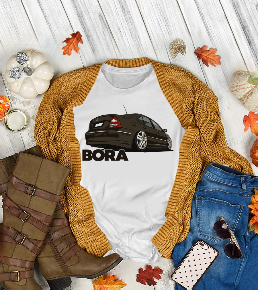 Bora Volkswagen Car Design by Emeeelyk T-Shirt