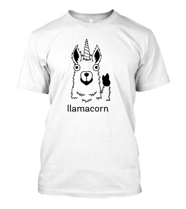 Llamacorn Llama Unicorn Magical Fantasy Hybrid T-Shirt