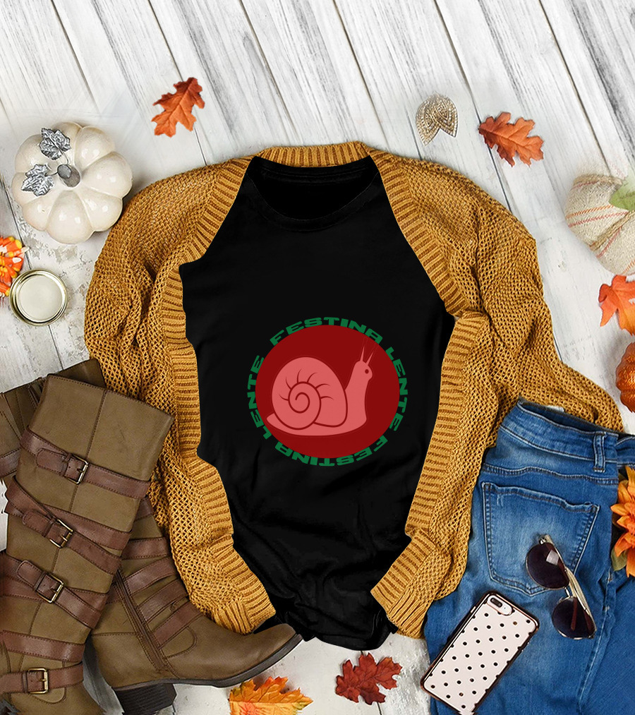 Festina Lente Snail T-Shirt