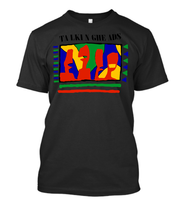 TA LKI N GHE ADS Abstract Colorful Shapes T-Shirt