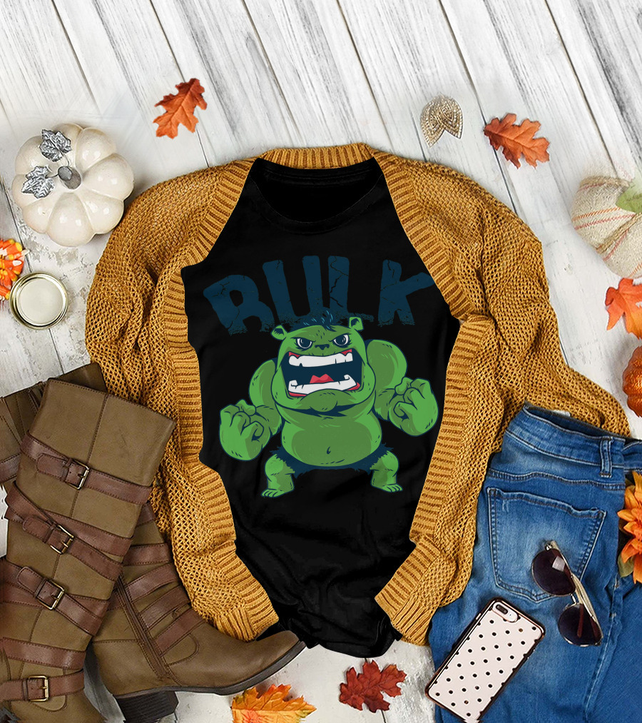 Bulk Green Bear Hulk T-Shirt