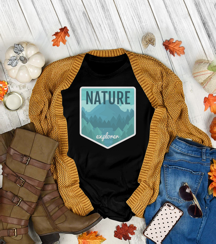 Nature Explorer Camper Life T-Shirt