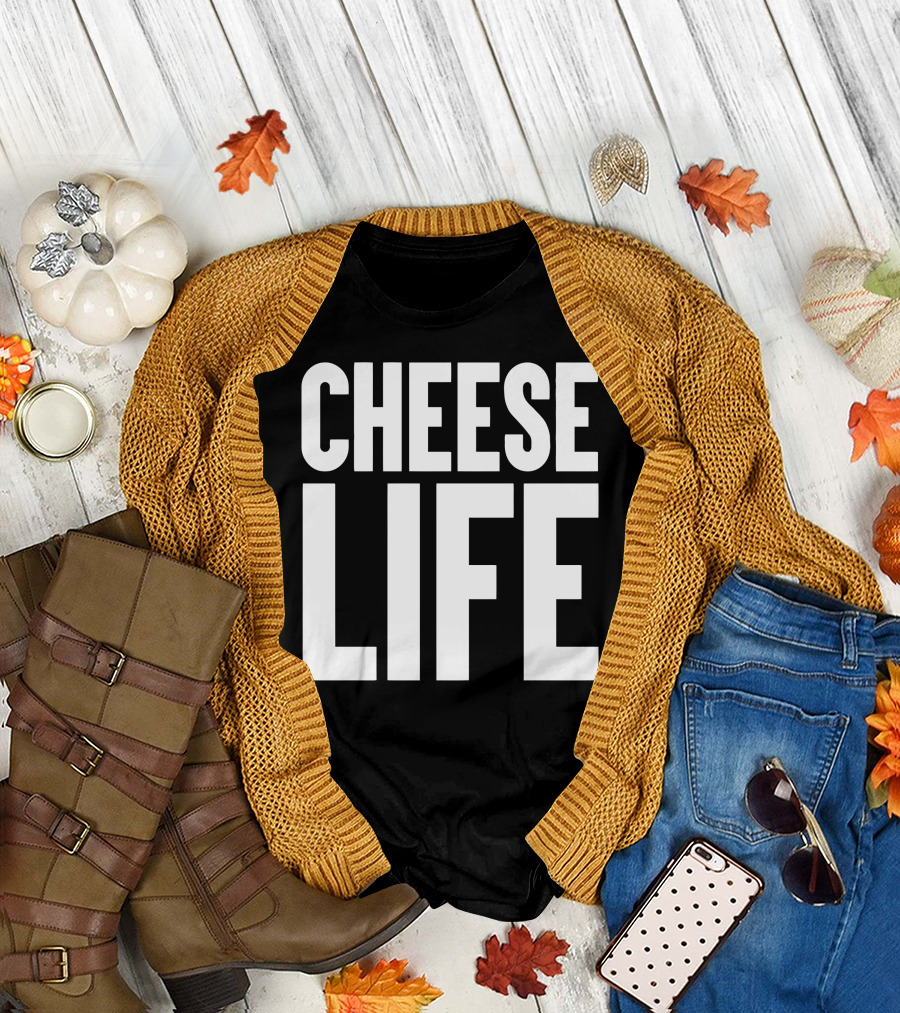 Cheese Lifestyle Enthusiast Fun T-Shirt