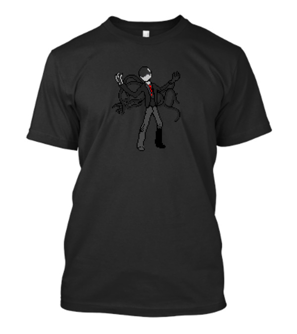 8Bit Slenderman Slender Man Creepypasta Pixel T-Shirt