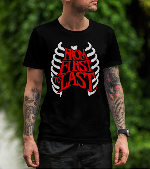 From First To Last Ribcage T-Shirt