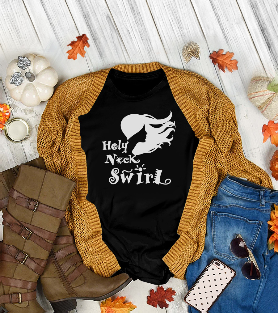Holy Neck Swirl Woman T-Shirt