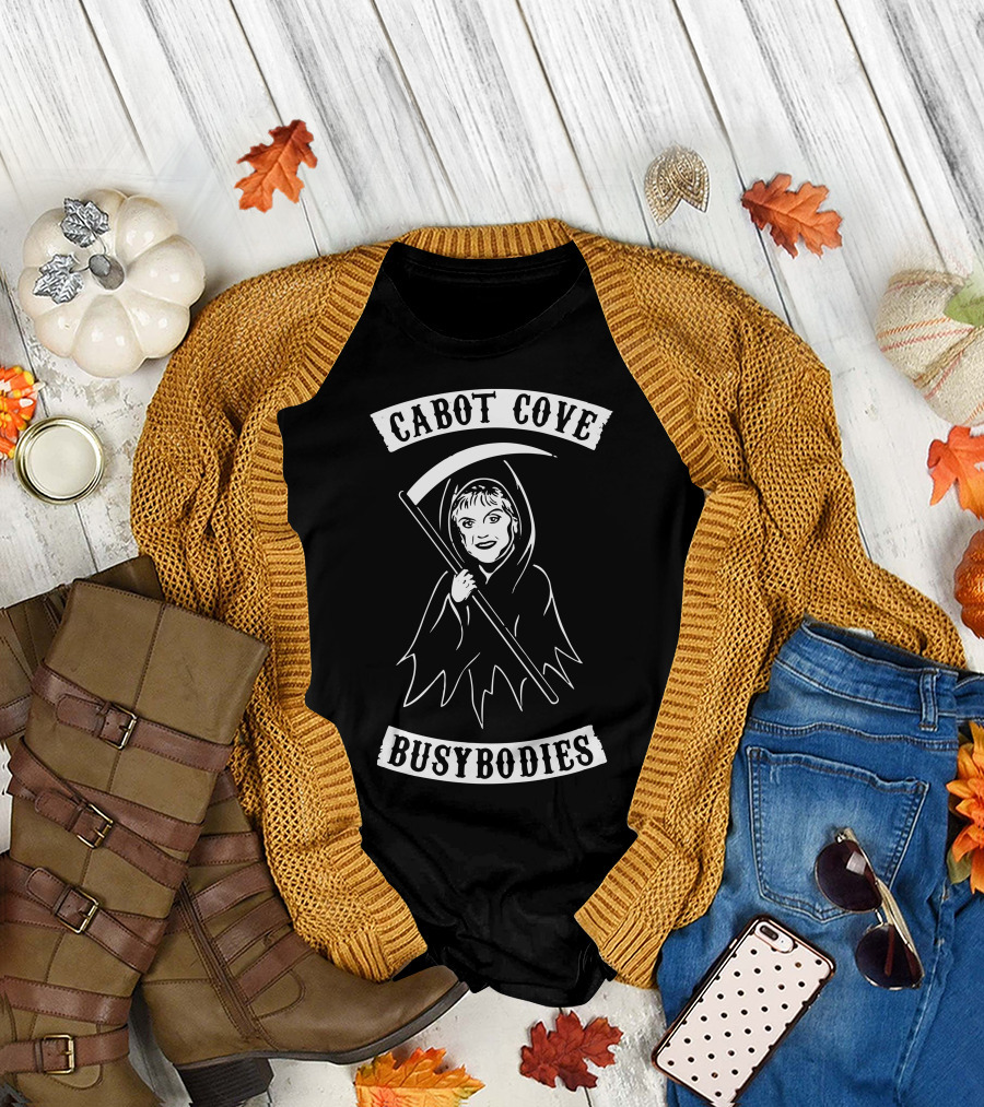Cabot Cove Busybodies Murder She Rode T-Shirt