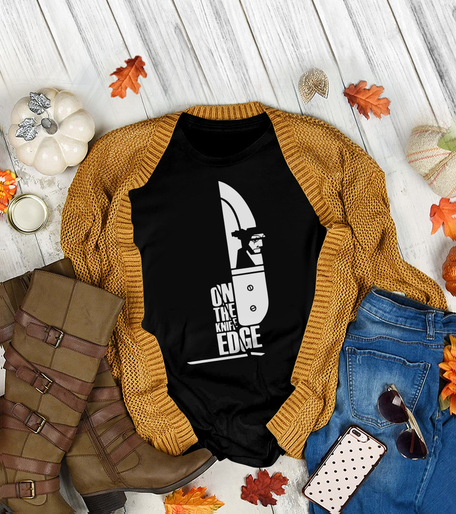 On The Knife Edge Breaking Bad Heisenberg T-Shirt
