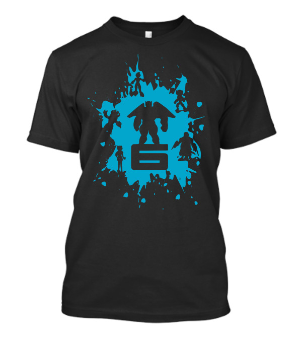 6 Big Hero Friends T-Shirt