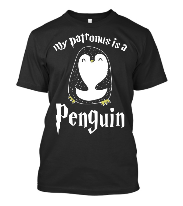 My Patronus Is A Penguin Wizardry Humor T-Shirt