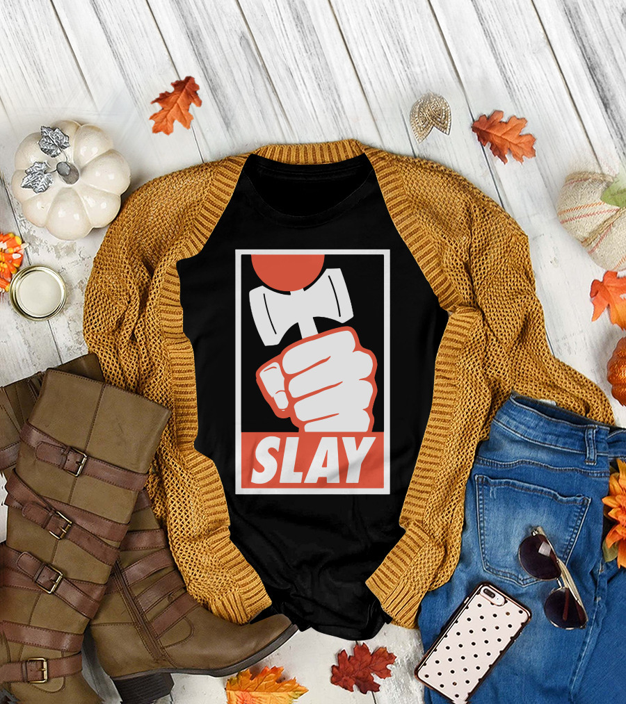 SLAY Powerful Hammer Fist T-Shirt
