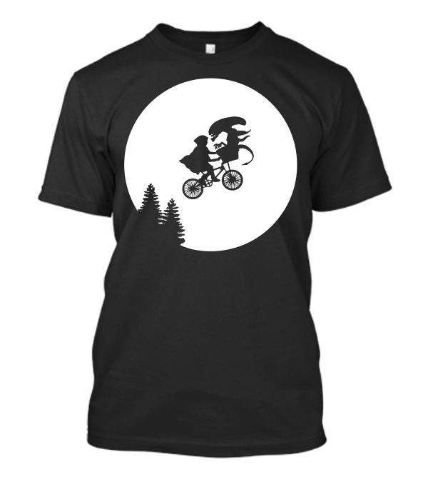 E.T. Moon Alien Predator BMX T-Shirt