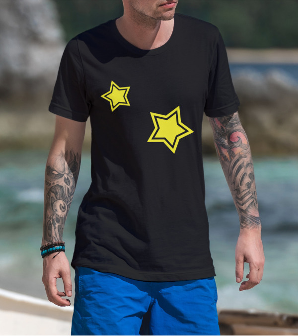 Diddy Kong Yellow Stars Iconic T-Shirt
