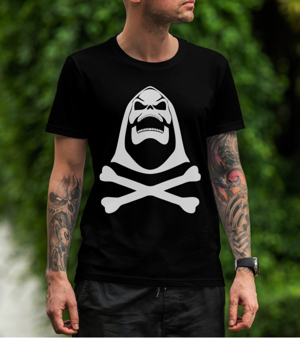 Master Of The Universe Skeletor Skull Crossbones T-Shirt
