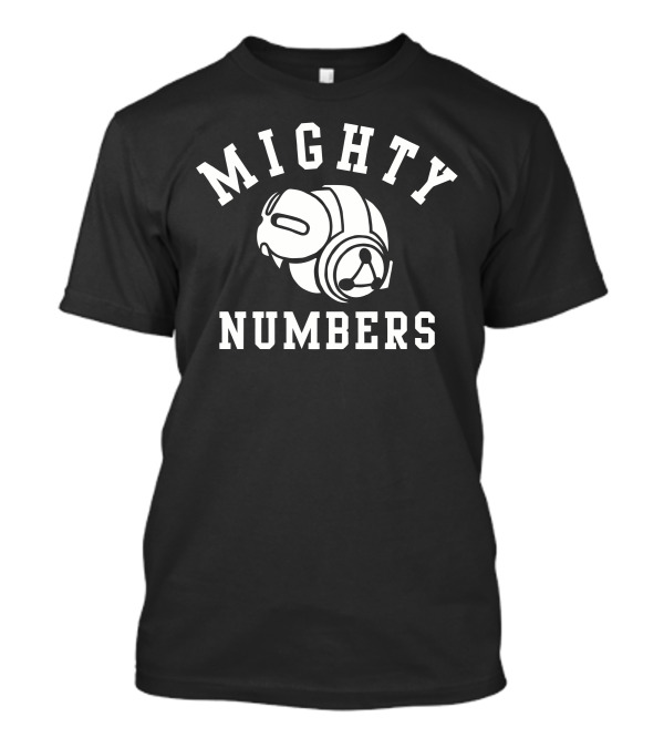 Mighty Numbers Logo Helmet Classic T-Shirt