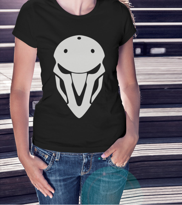Minimalist Reaper Mask Overwatch T-Shirt