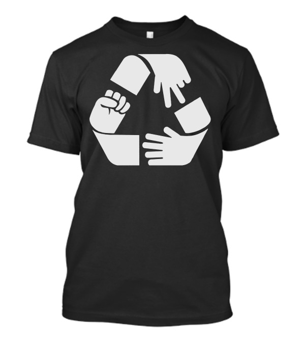 Rock Paper Scissors Recycling T-Shirt