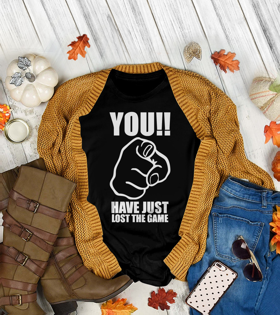 YOU Have Just Lost The Game Funny Computer Internet Humour T-Shirt