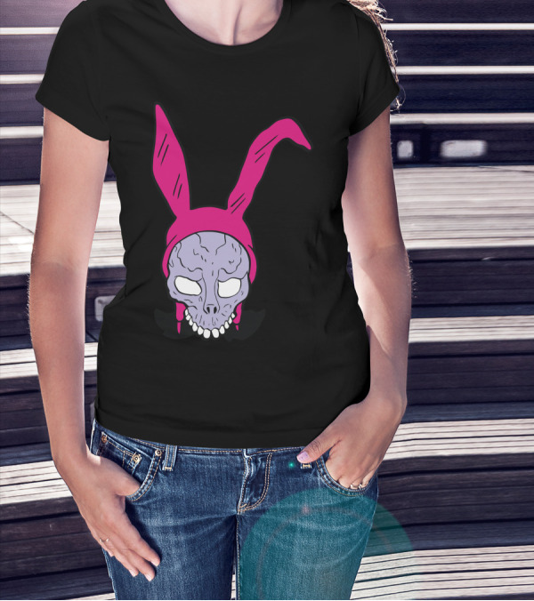 Louise Darko Skull Bunny T-Shirt
