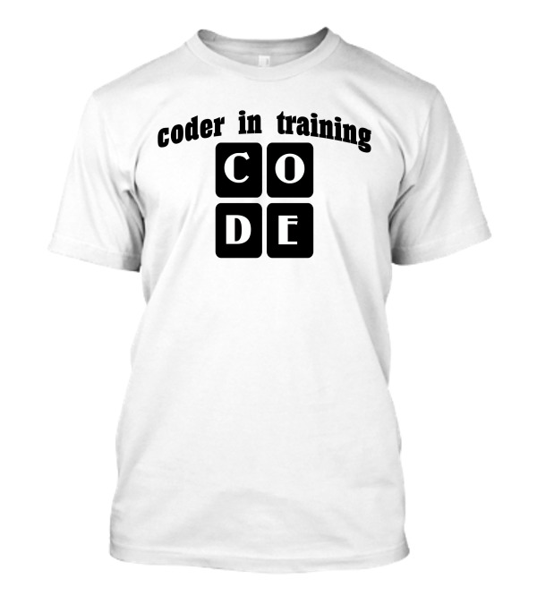 Coder In Training CODE Blocks T-Shirt