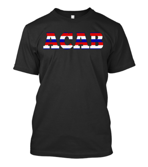 ACAB Russia Flag Colors T-Shirt