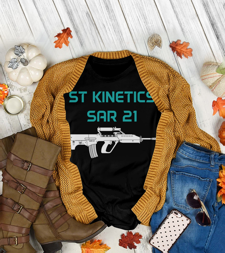 ST Kinetics SAR 21 Assault Rifle T-Shirt