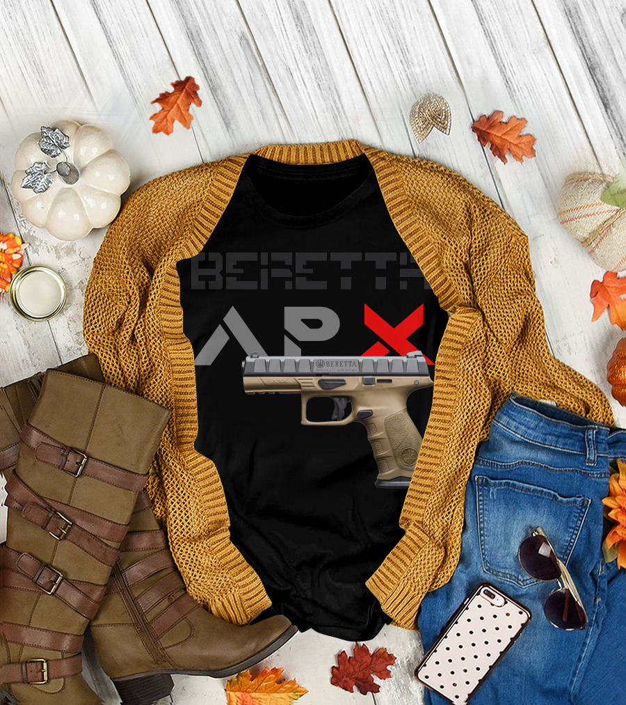 Beretta APX Handgun Tan Finish T-Shirt