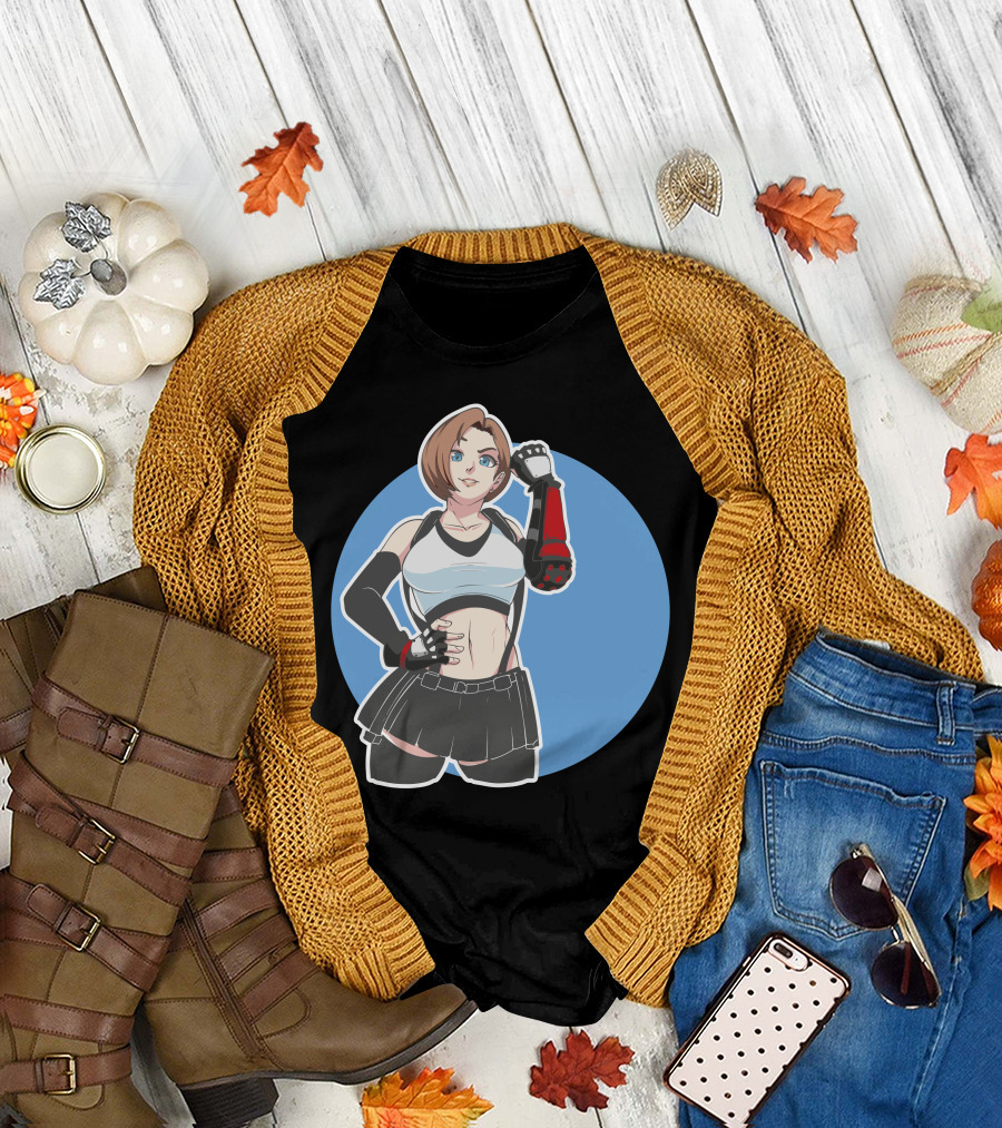 Jill Cosplay Inspired by Tifa Lockhart T-Shirt