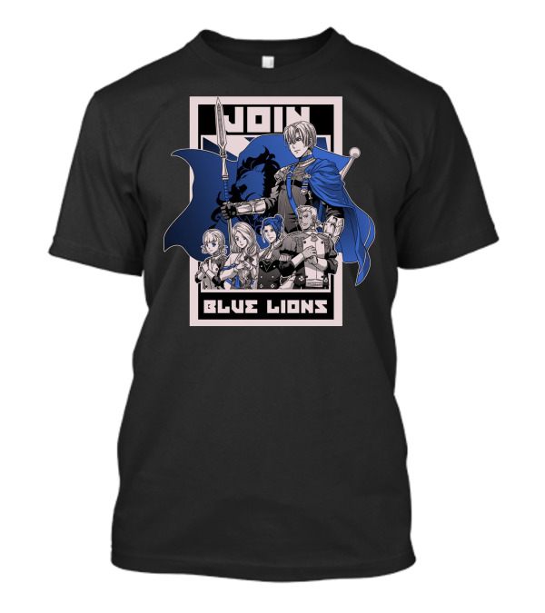 Join Blue Lions Dimitri Fire Emblem Three Houses T-Shirt
