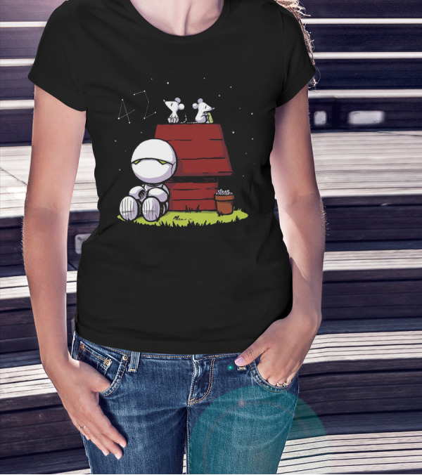 Life Don Marvin Snoopy House 42 Constellation T-Shirt