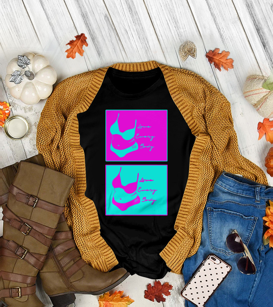 Love Every Body JQ Multicolor Neon T-Shirt