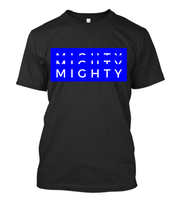 Mighty Mighty Bold Blue Text T-Shirt