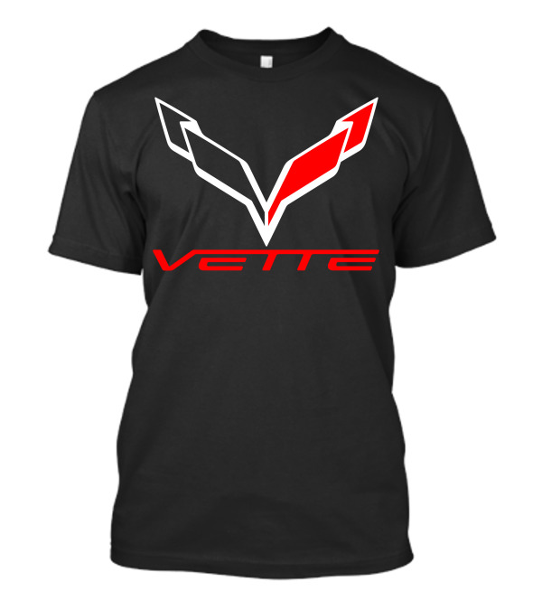 Vette Red Black Iconic T-Shirt