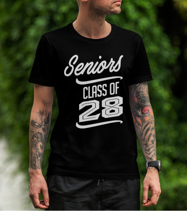 Seniors Class Of 28 T-Shirt