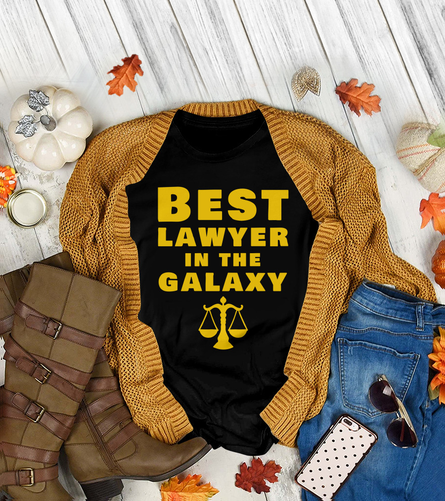 Best Lawyer In The Galaxy Scales Of Justice T-Shirt