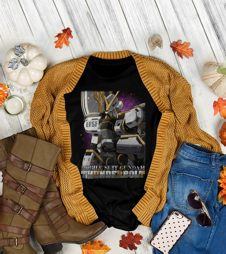 Mobile Suit Gundam Thunderbolt EFSF Atlas T-Shirt