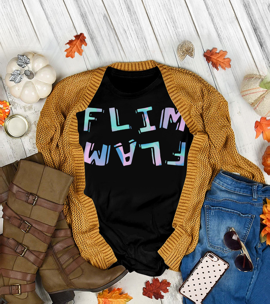 Flamingo Flim Flam Creative Color Flim Flam T-Shirt