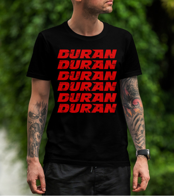 Duran Duran Planet Earth Repeated Text T-Shirt