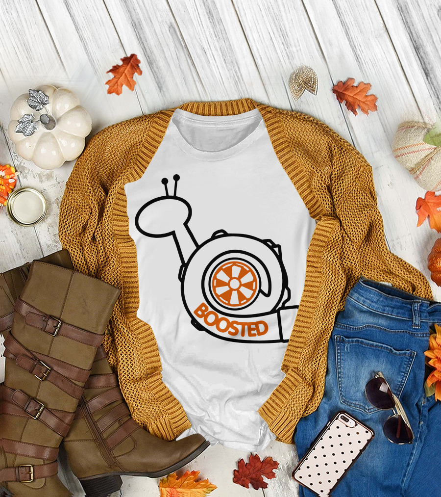 BOOSTED Snail Turbo Charger T-Shirt