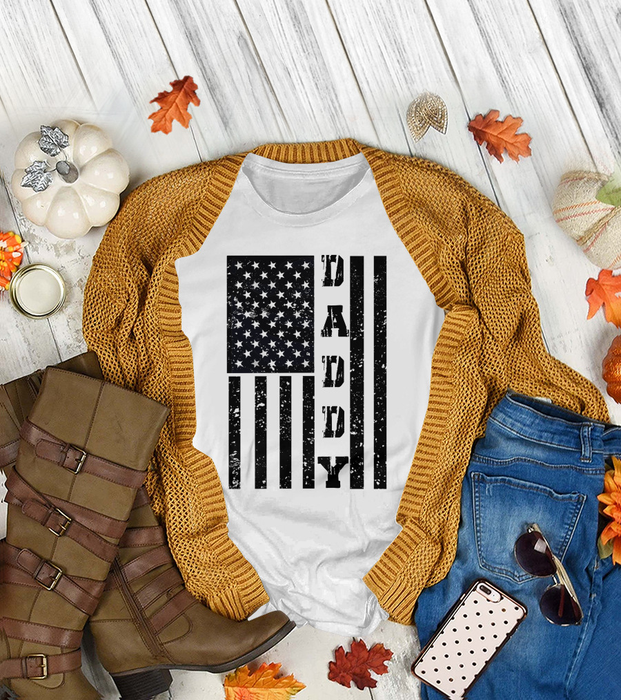 USA Daddy Flag T-Shirt