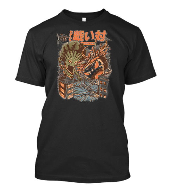 Kaiju Toco Fight Battle In The City T-Shirt