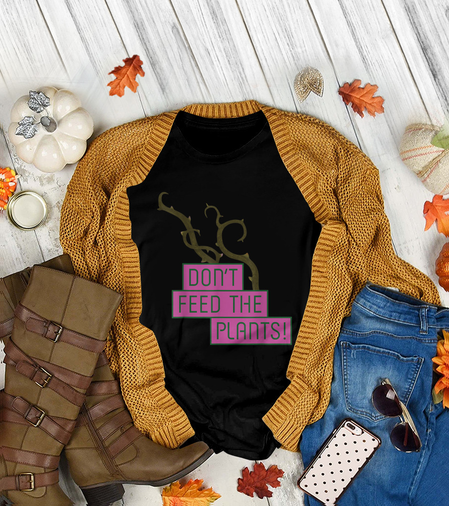 Little Shop of Horrors Don't Feed the Plants Warning T-Shirt