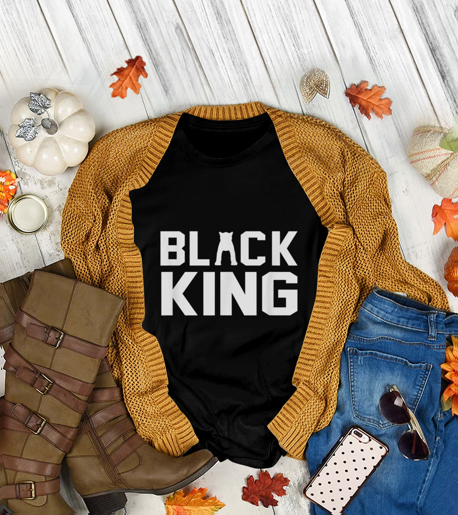 Black King Panther African Pride T-Shirt