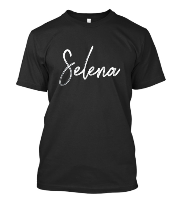 Selena Quintanilla Inspired Signature Casual Fashion Trend T-Shirt