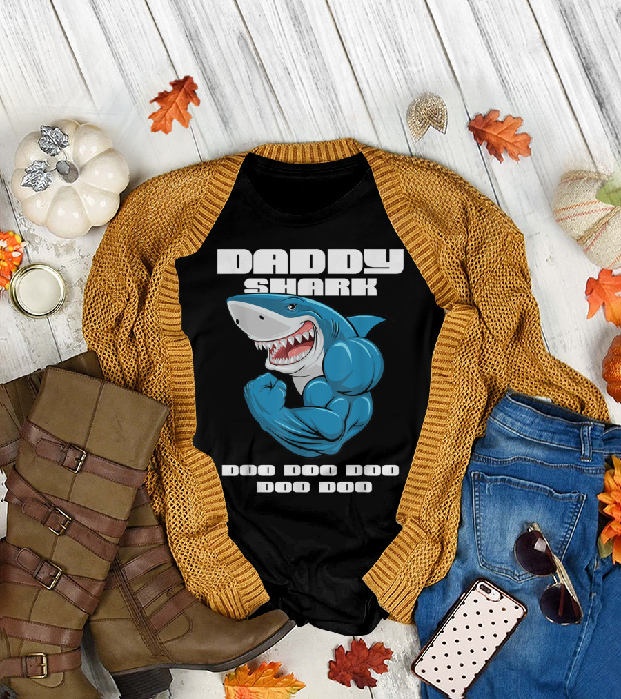 Daddy Shark Doo Doo Doo Doo Family Set T-Shirt