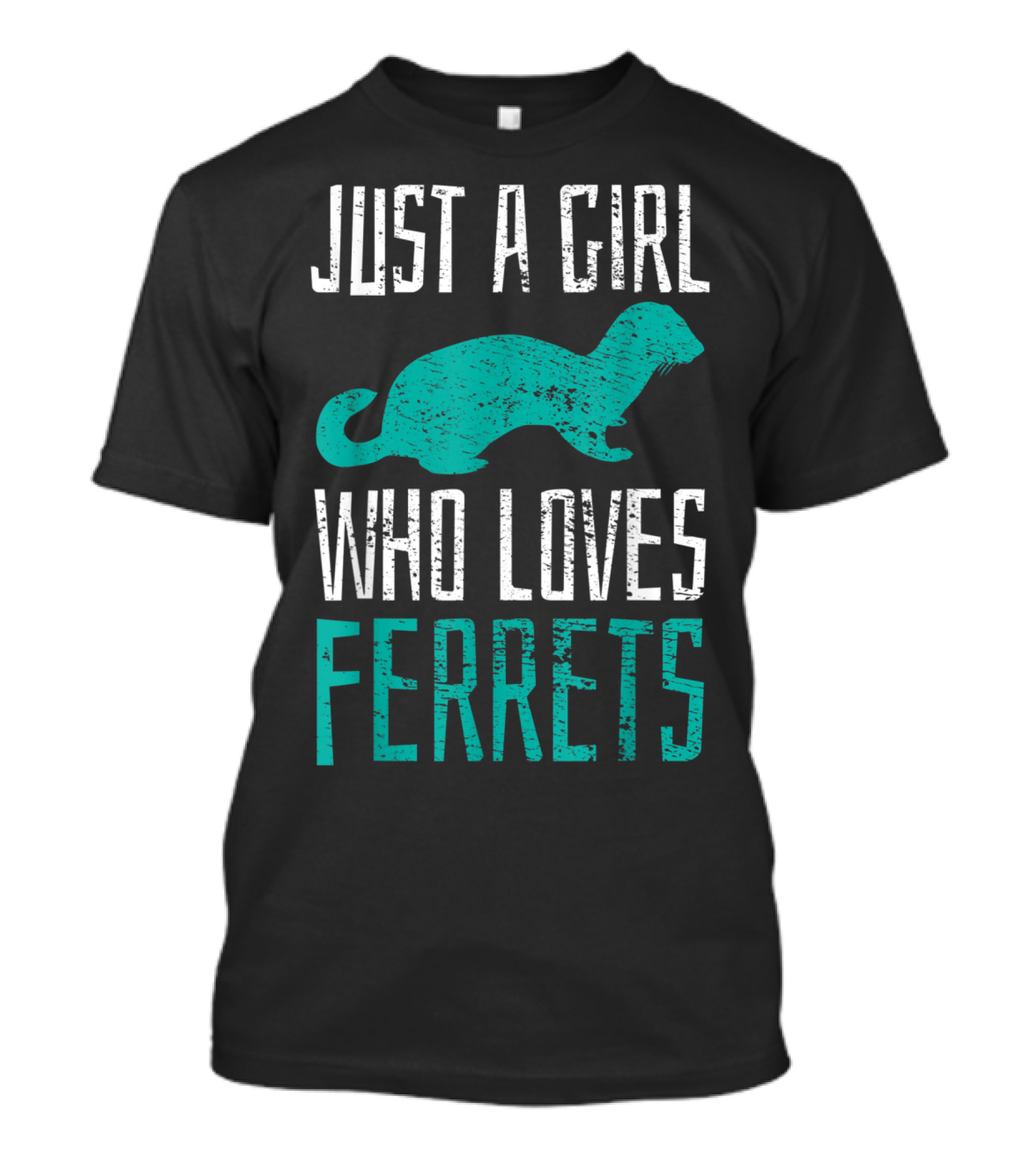 Just A Girl Who Loves Ferrets T-Shirt