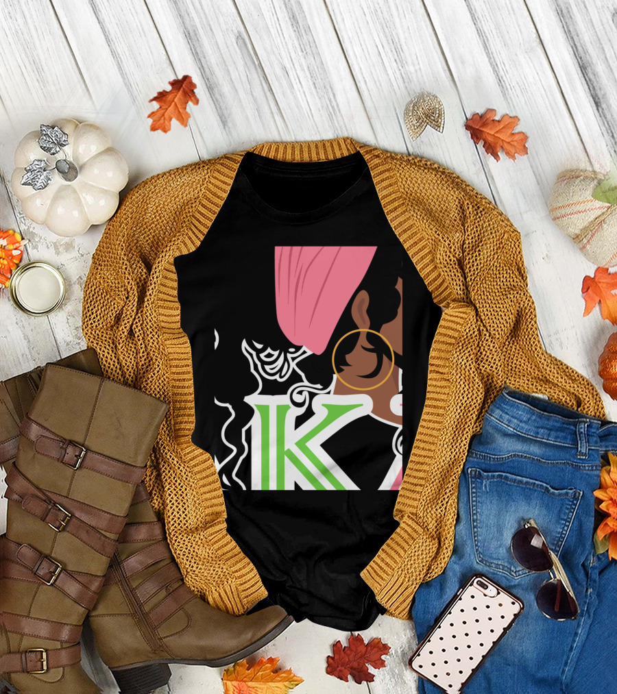 AKA Sorority Alpha Kappa Pretty Girl T-Shirt